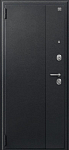 Дверь A-03 черный сатин - бетон светлый DIS007330 фото