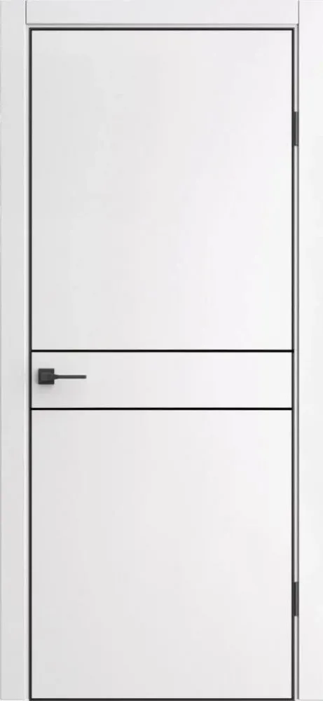 Межкомнатная дверь ДП-52 (Вайт пёрл, 900кс2000)